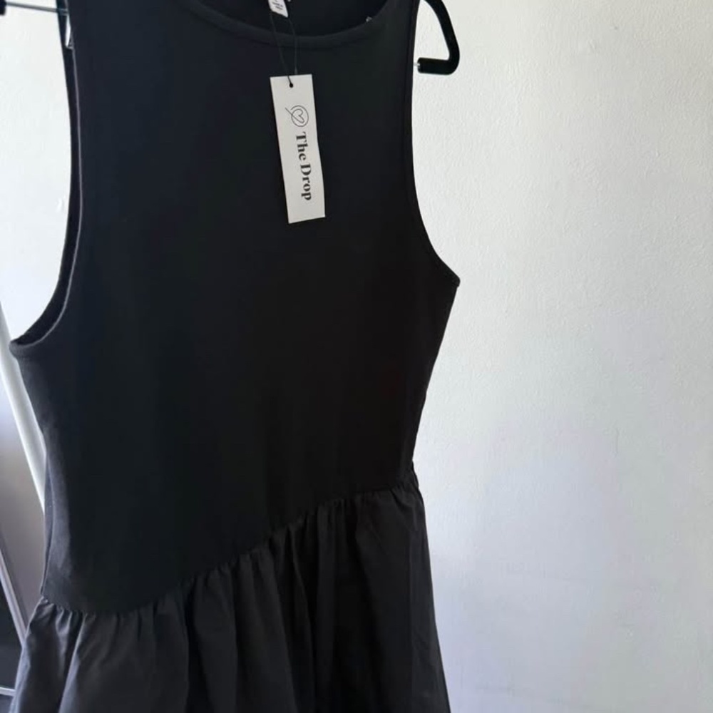 The Drop Womens Dia Mixed Fabric Midi Tank Maxi Dress size L - Picture 4 of 8